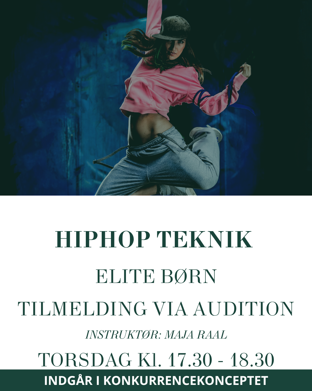 Hiphop teknikhold for børn 9-13 år