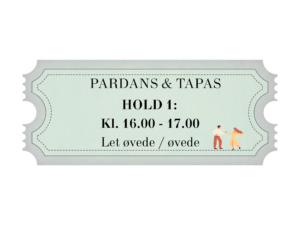Hold 1 - Pardans & Tapas kl. 16-17 d. 21/2